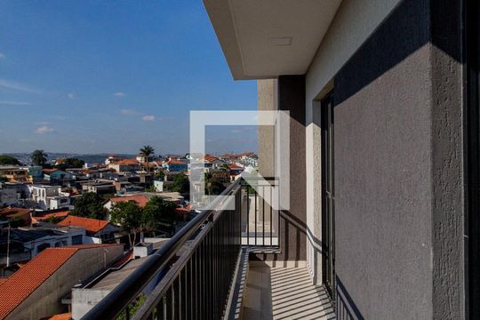 Varanda  de apartamento à venda com 2 quartos, 51m² em Parque Cruzeiro do Sul, São Paulo