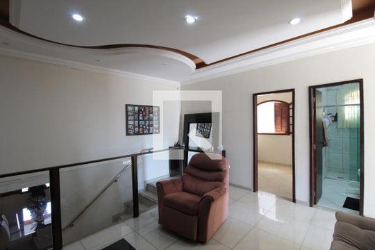 Casa 1 | Sala de TV de casa à venda com 5 quartos, 360m² em Planalto, Belo Horizonte