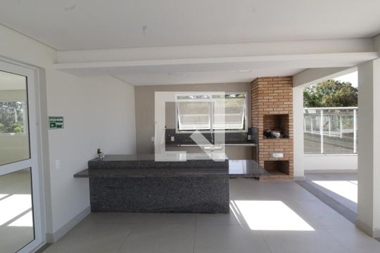 Área comum - Churrasqueira de apartamento para alugar com 2 quartos, 72m² em Jaraguá, Uberlândia