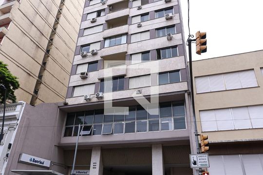 Fachada do Prédio de apartamento à venda com 1 quarto, 47m² em Centro Histórico, Porto Alegre