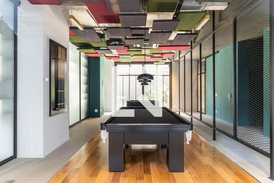 Sala de Jogos de kitnet/studio para alugar com 1 quarto, 24m² em Santa Efigênia, São Paulo