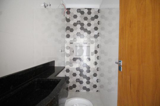 Banheiro de apartamento à venda com 1 quarto, 24m² em Jardim São Paulo(zona Norte), São Paulo