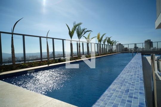Área comum - Piscina de apartamento para alugar com 1 quarto, 51m² em Jardim Vera Cruz, São Paulo