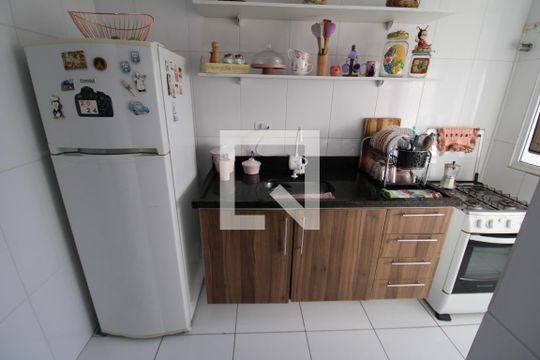 Cozinha de apartamento à venda com 2 quartos, 62m² em Vila Gustavo, São Paulo