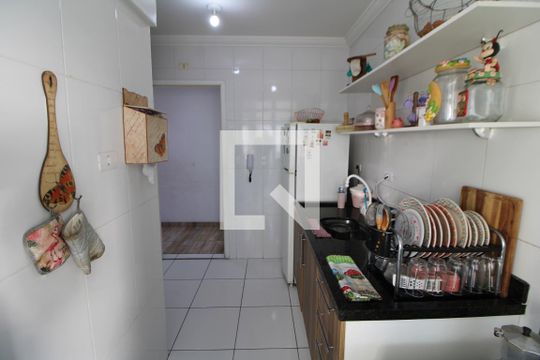 Cozinha de apartamento à venda com 2 quartos, 62m² em Vila Gustavo, São Paulo