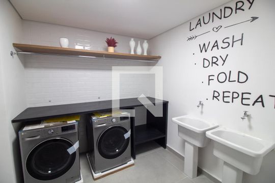 Área comum - Lavanderia de apartamento à venda com 1 quarto, 30m² em Jardim Aeroporto, São Paulo