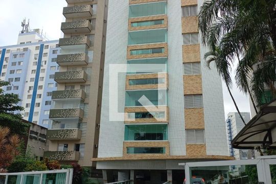 Fachada do Prédio de apartamento para alugar com 1 quarto, 50m² em Centro, São Vicente