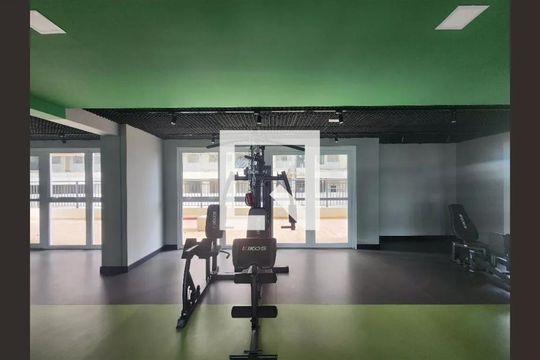 Área comum - Academia de apartamento para alugar com 1 quarto, 31m² em Vila Sonia, São Paulo