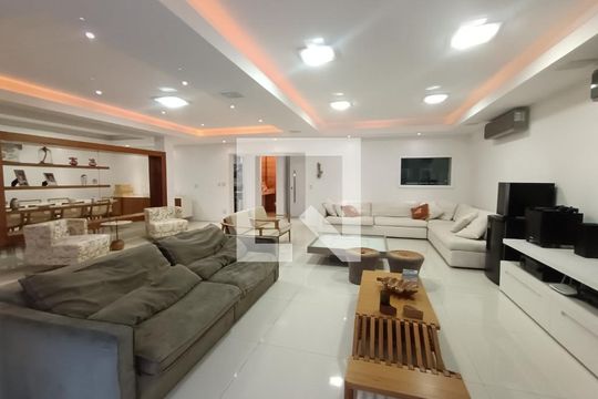 Sala de apartamento para alugar com 4 quartos, 278m² em Copacabana, Rio de Janeiro