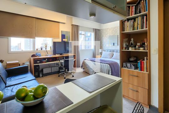 Cozinha de kitnet/studio para alugar com 1 quarto, 35m² em Alphaville Centro Industrial E Empresarial/alphaville., Barueri