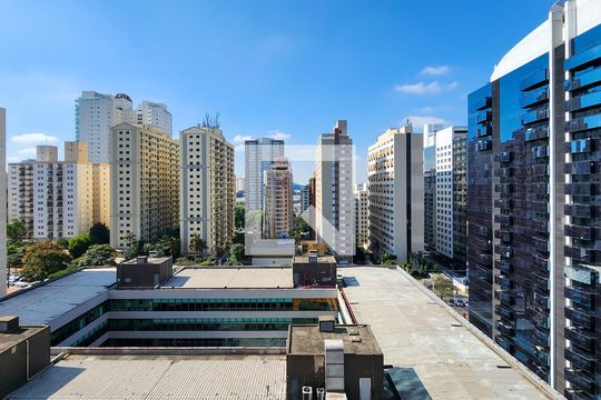 Vista de kitnet/studio para alugar com 1 quarto, 35m² em Alphaville Centro Industrial E Empresarial/alphaville., Barueri