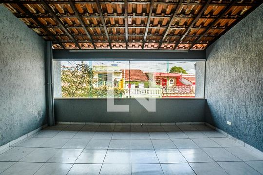 Varanda da Sala de casa à venda com 3 quartos, 209m² em Parque Gerassi, Santo André