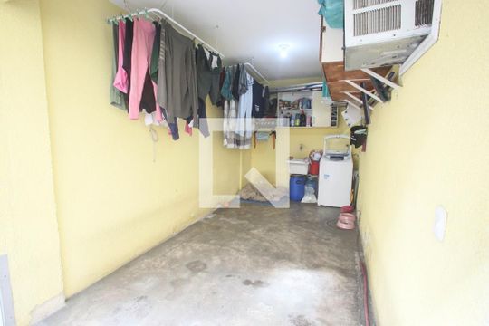Área de Serviço de casa de condomínio à venda com 3 quartos, 87m² em Taquara, Rio de Janeiro