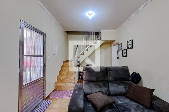 Sala (Casa 2) de casa à venda com 5 quartos, 195m² em Brás, São Paulo