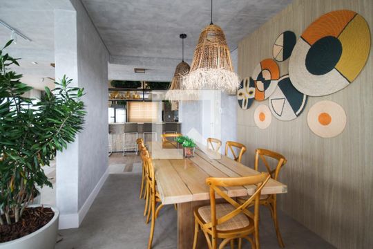 Espaço Gourmet de kitnet/studio à venda com 1 quarto, 25m² em Vila Olímpia, São Paulo