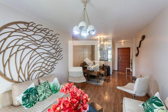 Sala de apartamento à venda com 2 quartos, 92m² em Tijuca, Rio de Janeiro