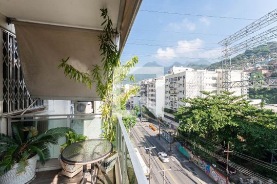 Varanda da Sala de apartamento à venda com 2 quartos, 92m² em Tijuca, Rio de Janeiro
