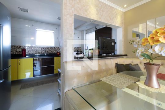 Sala de apartamento à venda com 3 quartos, 74m² em Vila Celeste, São Paulo