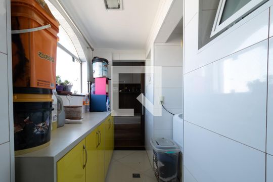 Área de Serviço de apartamento à venda com 3 quartos, 74m² em Vila Celeste, São Paulo