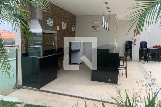 Área comum - Churrasqueira de apartamento à venda com 2 quartos, 43m² em Ch Reunidas St Terezinha, Contagem