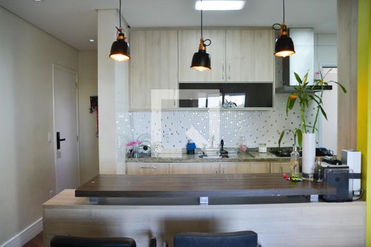 Cozinha de apartamento à venda com 3 quartos, 96m² em Boa Vista, São Caetano do Sul