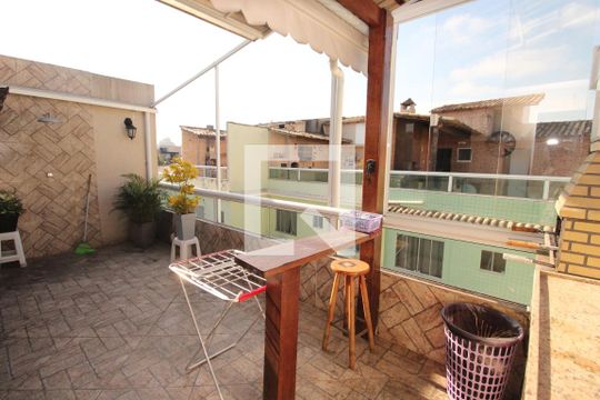 Terraço de casa de condomínio à venda com 2 quartos, 68m² em Irajá, Rio de Janeiro