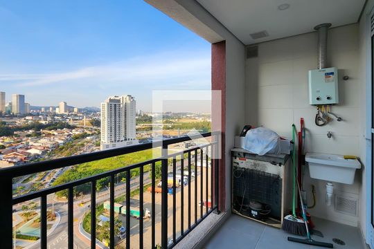 Varanda da Sala de apartamento à venda com 2 quartos, 55m² em Nova Aldeinha/aldeia, Barueri