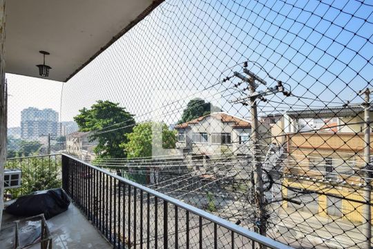 Varanda da Sala de apartamento à venda com 3 quartos, 78m² em Méier, Rio de Janeiro