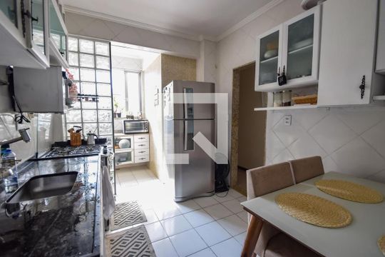 Cozinha de apartamento à venda com 3 quartos, 78m² em Méier, Rio de Janeiro