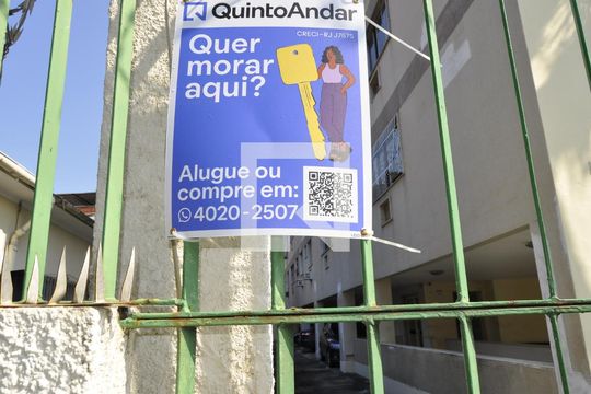 Placa de apartamento para alugar com 2 quartos, 50m² em Engenho Novo, Rio de Janeiro