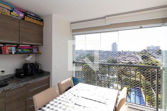 Varanda da Sala de apartamento à venda com 3 quartos, 72m² em Vila Penteado, São Paulo