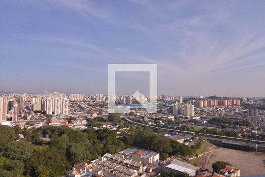 Varanda da sala  de apartamento para alugar com 2 quartos, 54m² em Vila Príncipe de Gales, Santo André