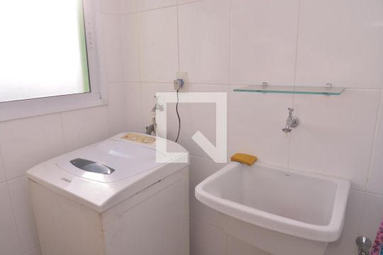 Área de serviço  de apartamento para alugar com 2 quartos, 54m² em Vila Príncipe de Gales, Santo André