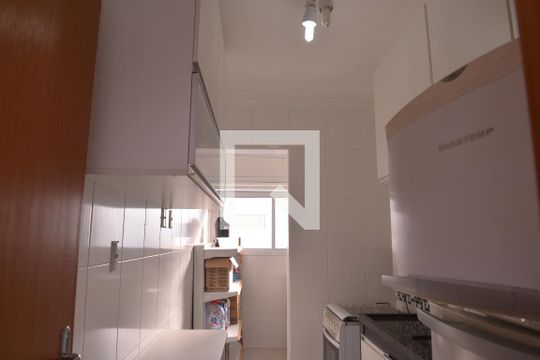 Cozinha de apartamento para alugar com 2 quartos, 54m² em Vila Príncipe de Gales, Santo André