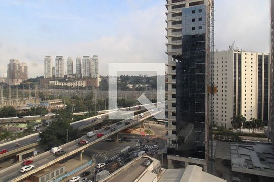 Vista do Quarto de kitnet/studio para alugar com 1 quarto, 25m² em Vila Olímpia, São Paulo