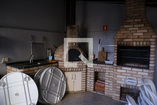 Área comum - Churrasqueira de apartamento à venda com 3 quartos, 65m² em Vila Mangalot, São Paulo