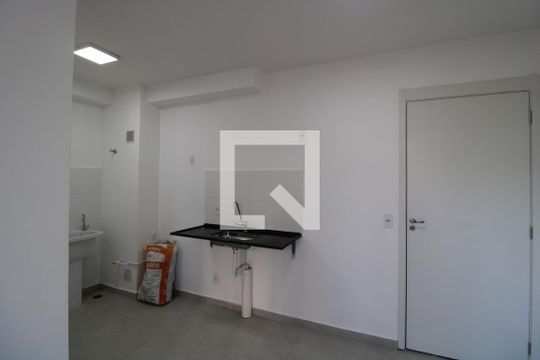 Cozinha de apartamento à venda com 2 quartos, 33m² em Jardim Prudência, São Paulo