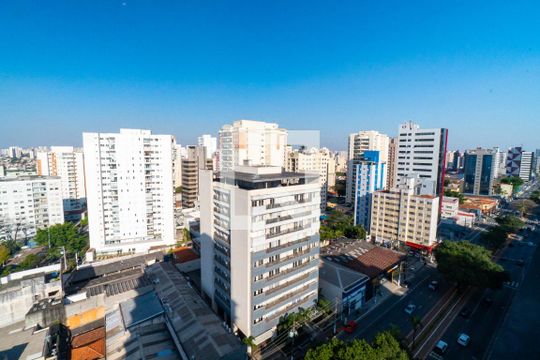 Vista da Sacada de apartamento para alugar com 1 quarto, 27m² em Mirandópolis, São Paulo
