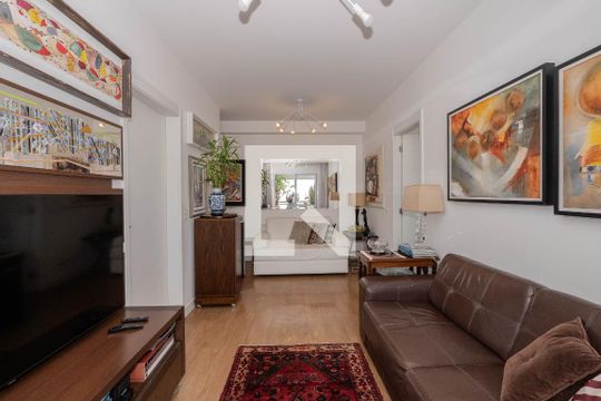 Sala de apartamento à venda com 1 quarto, 51m² em Centro Histórico de São Paulo, São Paulo
