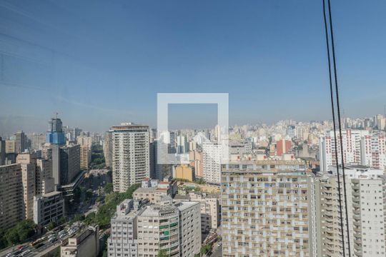 Sacada de apartamento à venda com 1 quarto, 51m² em Centro Histórico de São Paulo, São Paulo