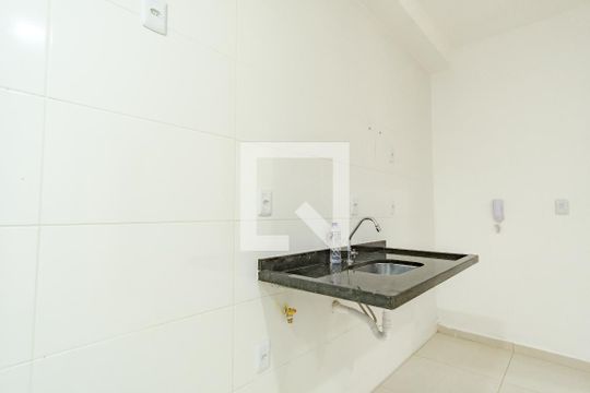 Cozinha e Área de Serviço de apartamento à venda com 2 quartos, 35m² em Cidade Mãe do Céu, São Paulo