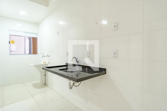 Cozinha e Área de Serviço de apartamento à venda com 2 quartos, 35m² em Cidade Mãe do Céu, São Paulo