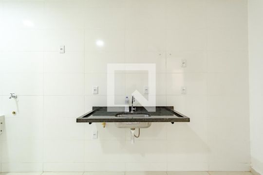 Cozinha e Área de Serviço de apartamento à venda com 2 quartos, 35m² em Cidade Mãe do Céu, São Paulo