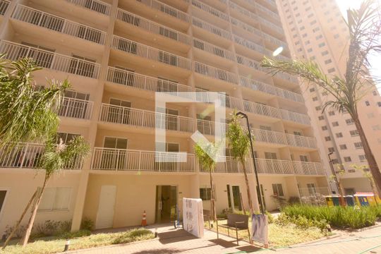 Fachada do bloco de apartamento para alugar com 1 quarto, 32m² em Socorro, São Paulo
