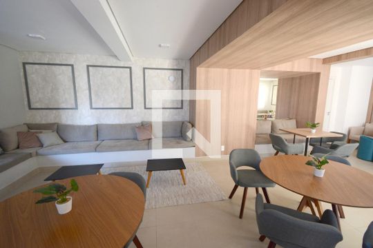 Área comum - Salão de festas de apartamento para alugar com 1 quarto, 32m² em Socorro, São Paulo