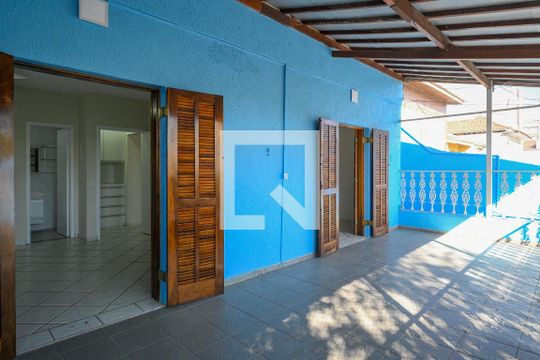 Varanda Quarto 1 e 2 de casa para alugar com 2 quartos, 80m² em Vila Moinho Velho, São Paulo