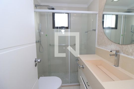 Banheiro da Suíte de apartamento para alugar com 3 quartos, 100m² em Vila Carrao, São Paulo