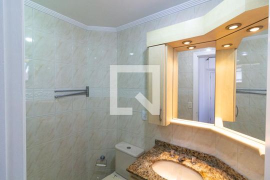 Banheiro da Suíte de apartamento à venda com 2 quartos, 69m² em Tatuapé, São Paulo