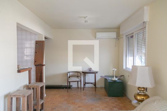 Sala de kitnet/studio para alugar com 1 quarto, 44m² em Praia de Belas, Porto Alegre