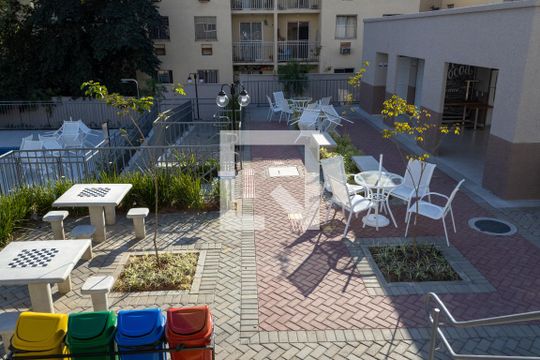Área comum de apartamento para alugar com 2 quartos, 43m² em Campo Grande, Rio de Janeiro